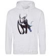 Men`s hoodie league of legends DIANA sport-grey фото