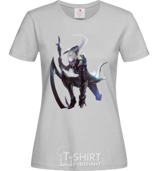 Women's T-shirt league of legends DIANA grey фото