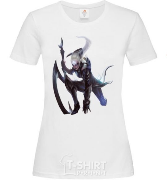 Women's T-shirt league of legends DIANA White фото