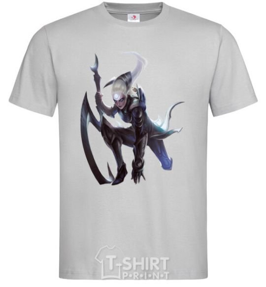 Men's T-Shirt league of legends DIANA grey фото