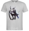 Men's T-Shirt league of legends DIANA grey фото