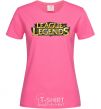 Women's T-shirt League of legends logo V.1 heliconia фото