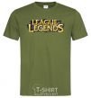 Men's T-Shirt League of legends logo V.1 millennial-khaki фото