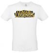 Men's T-Shirt League of legends logo V.1 White фото