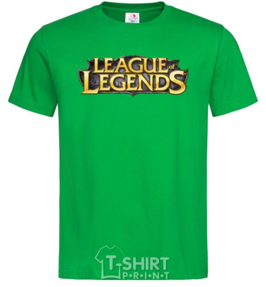 Men's T-Shirt League of legends logo V.1 kelly-green фото