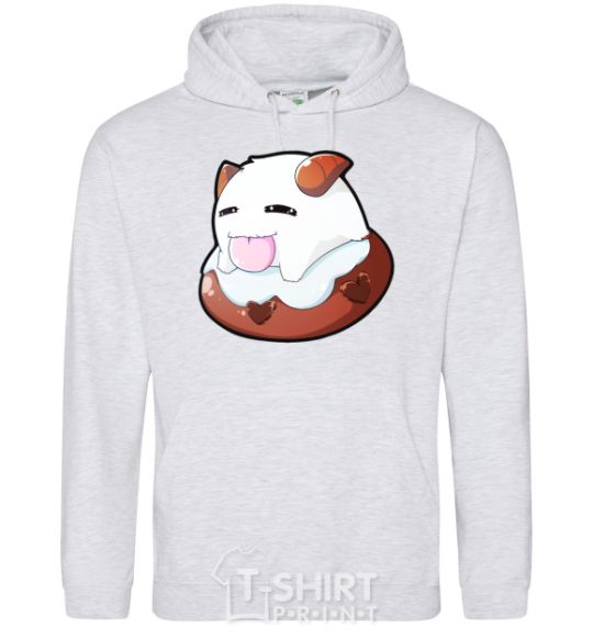 Men`s hoodie League of legends Poro sport-grey фото