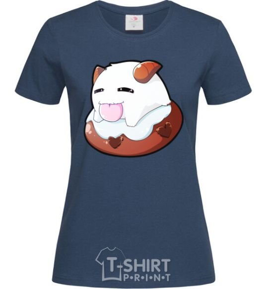 Women's T-shirt League of legends Poro navy-blue фото