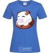 Women's T-shirt League of legends Poro royal-blue фото