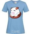 Women's T-shirt League of legends Poro sky-blue фото