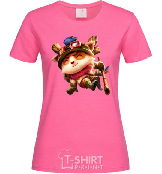 Women's T-shirt League of legends Teemo heliconia фото