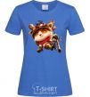 Women's T-shirt League of legends Teemo royal-blue фото