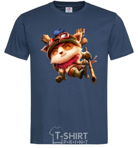 Men's T-Shirt League of legends Teemo navy-blue фото