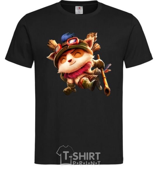 Men's T-Shirt League of legends Teemo black фото