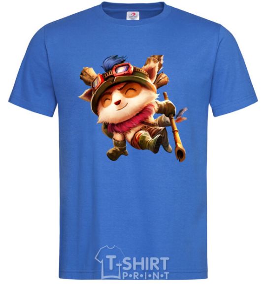 Men's T-Shirt League of legends Teemo royal-blue фото