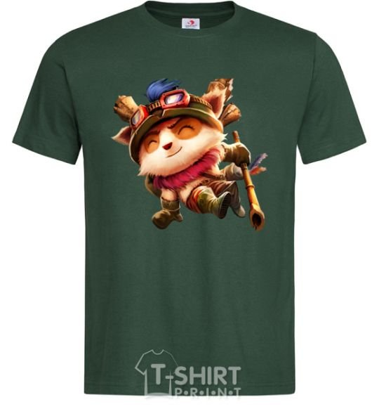 Men's T-Shirt League of legends Teemo bottle-green фото