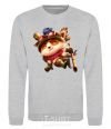 Sweatshirt League of legends Teemo sport-grey фото