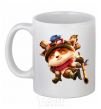 Ceramic mug League of legends Teemo White фото