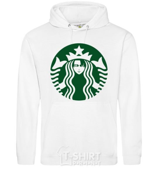 Men`s hoodie Starbucks Levi White фото