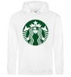 Men`s hoodie Starbucks Levi White фото