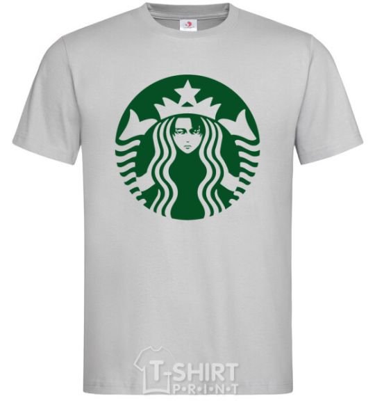 Мужская футболка Starbucks Levi Серый фото