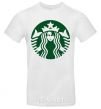 Men's T-Shirt Starbucks Levi White фото