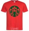 Men's T-Shirt Starbucks Levi red фото