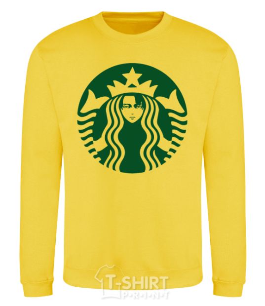Свитшот Starbucks Levi Солнечно желтый фото