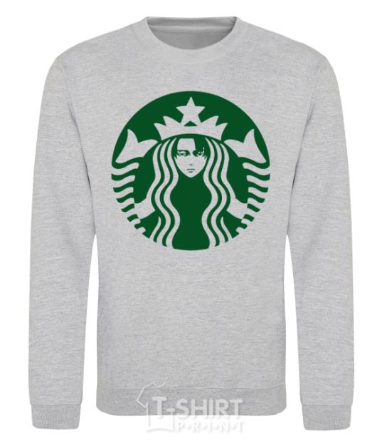 Sweatshirt Starbucks Levi sport-grey фото