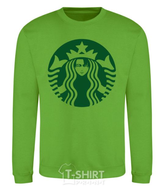 Sweatshirt Starbucks Levi orchid-green фото