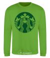 Свитшот Starbucks Levi Лаймовый фото