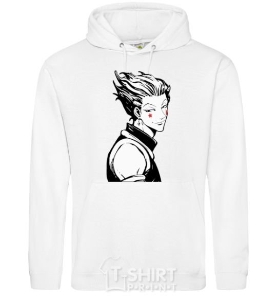 Men`s hoodie Hysoka Hunter White фото