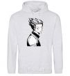 Men`s hoodie Hysoka Hunter sport-grey фото