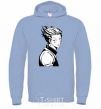 Men`s hoodie Hysoka Hunter sky-blue фото