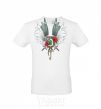 Men's T-Shirt Attack of the titans crests White фото