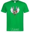 Men's T-Shirt Attack of the titans crests kelly-green фото