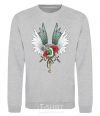 Sweatshirt Attack of the titans crests sport-grey фото