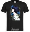 Men's T-Shirt Al in Roses Notebook of Death black фото