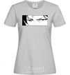 Women's T-shirt Levi Attack On Titan grey фото