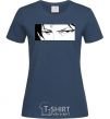 Women's T-shirt Levi Attack On Titan navy-blue фото