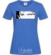 Women's T-shirt Levi Attack On Titan royal-blue фото