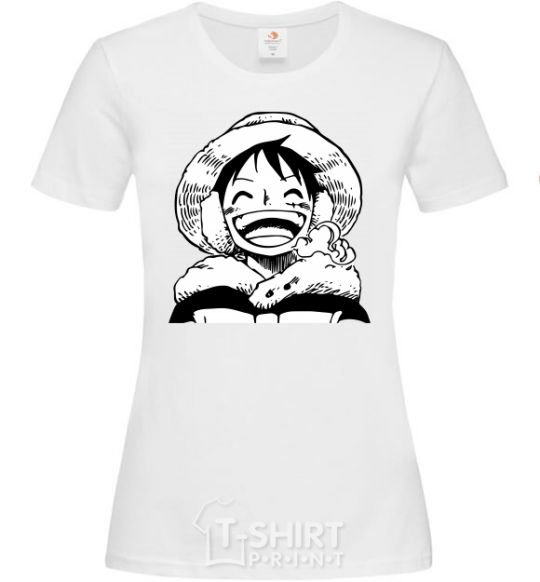 Women's T-shirt One Piece w|b White фото