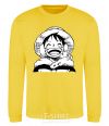 Sweatshirt One Piece w|b yellow фото