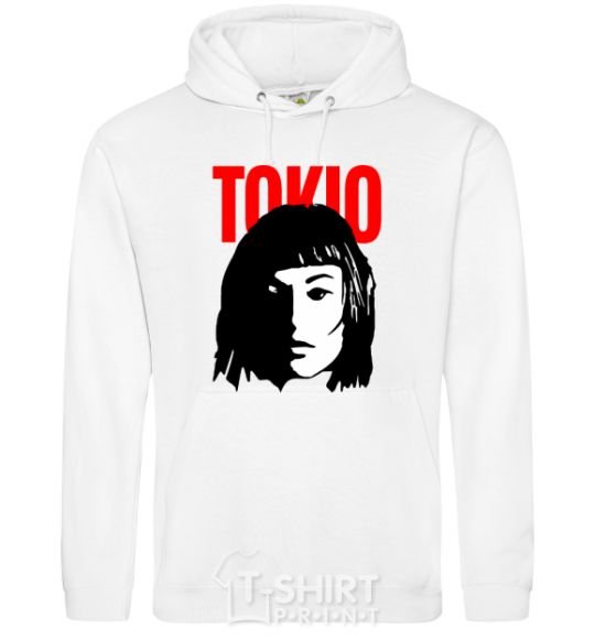 Men`s hoodie TOKIO Paper House White фото