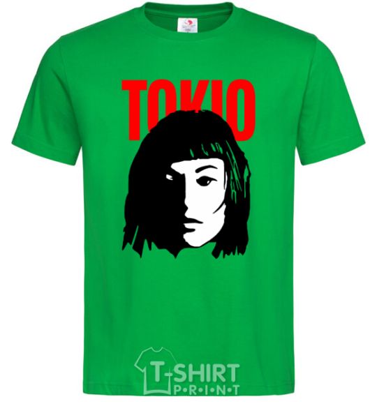 Men's T-Shirt TOKIO Paper House kelly-green фото