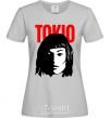 Женская футболка Бумажный дом TOKIO Серый фото