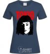 Women's T-shirt TOKIO Paper House navy-blue фото