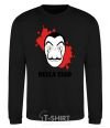 Sweatshirt BELLA CIAO stains black фото