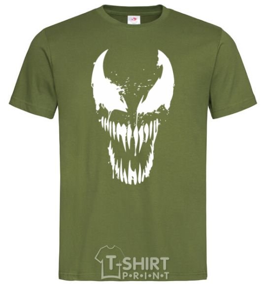 Men's T-Shirt Venom mask millennial-khaki фото