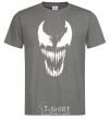 Men's T-Shirt Venom mask dark-grey фото