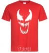 Men's T-Shirt Venom mask red фото